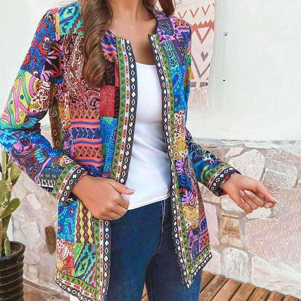 Blazer Étnico Glória - Sua Boutique