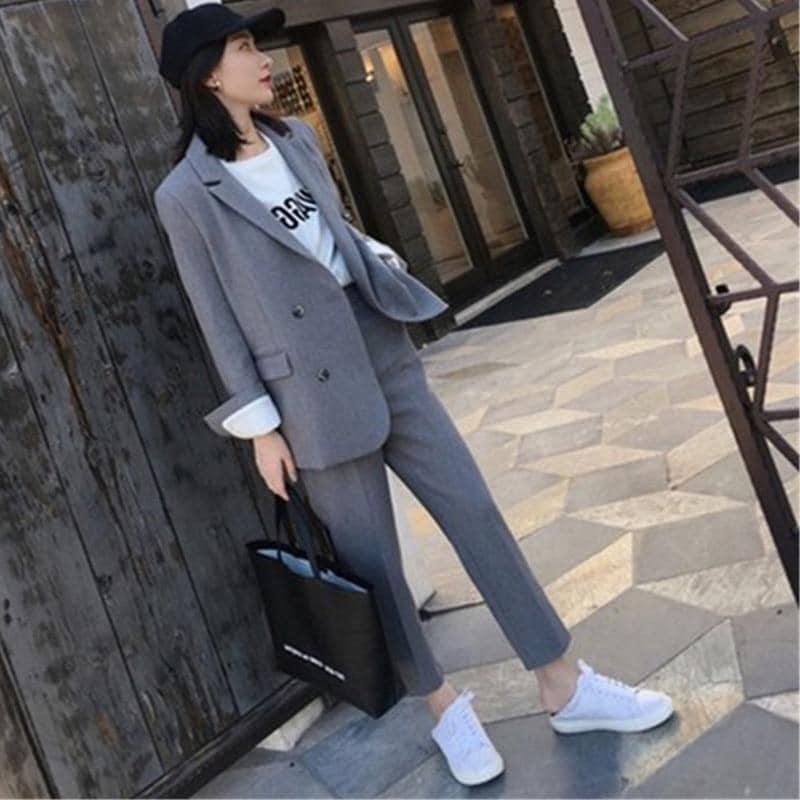 Conjunto Feminino Social com Blazer BoyFriend - Sua Boutique