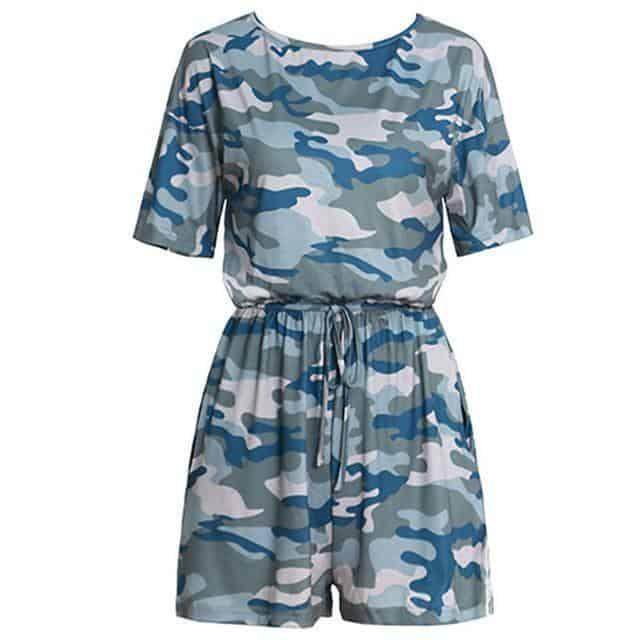 Macacão Camuflado Streetwear - Sua Boutique