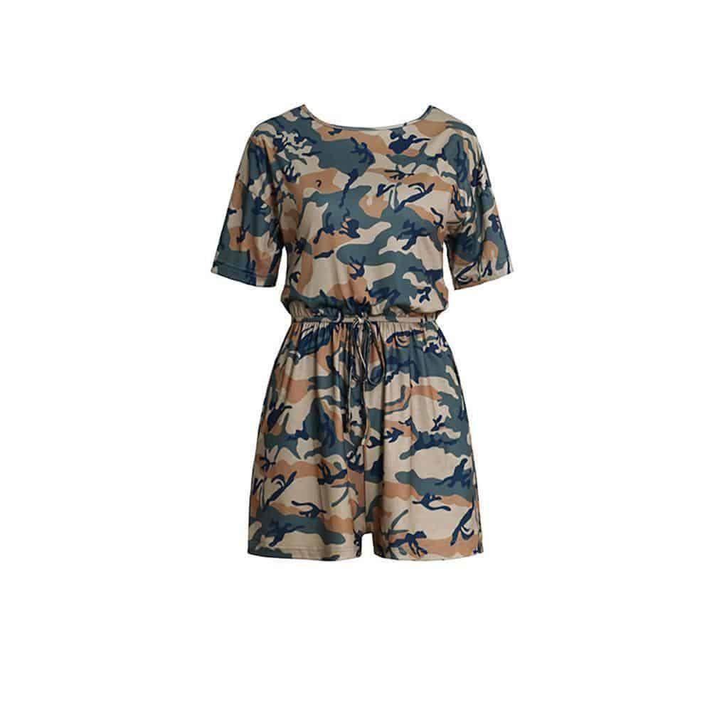 Macacão Camuflado Streetwear - Sua Boutique