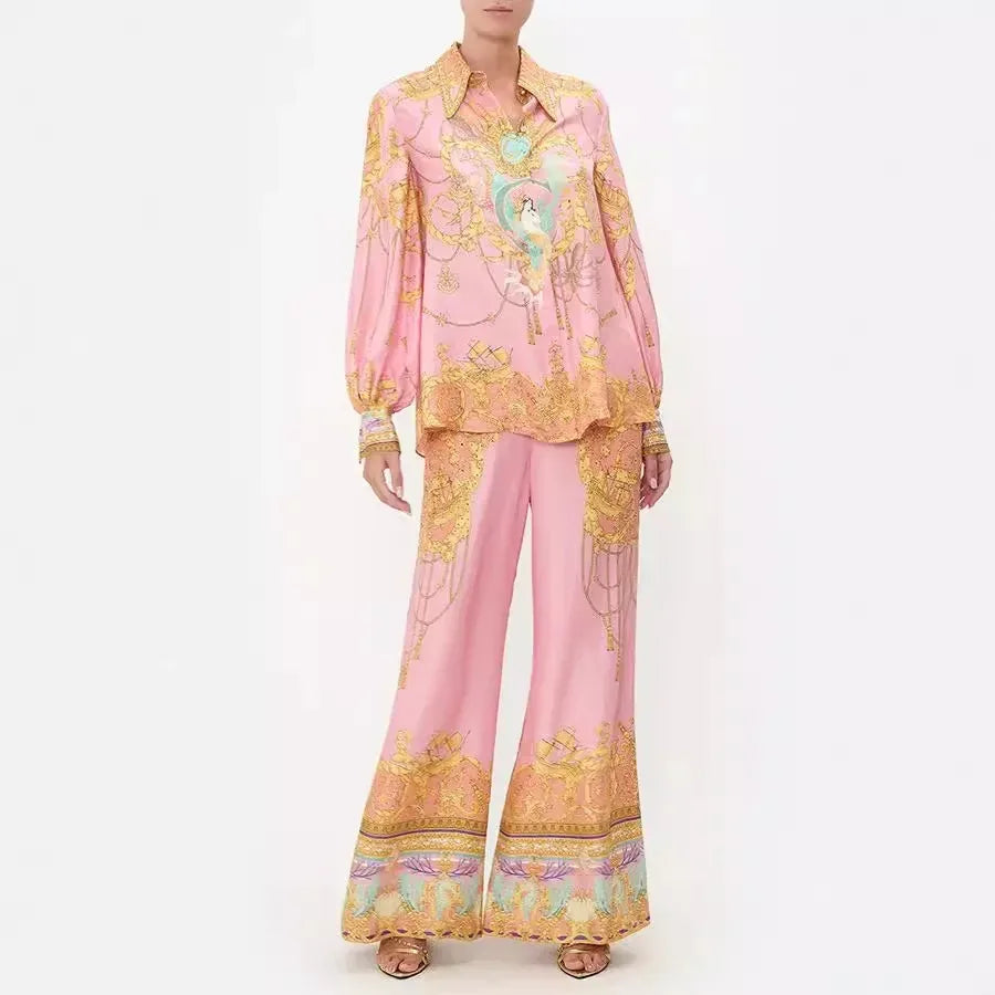 Conjunto Calça e Camisa Carelli - Sua Boutique