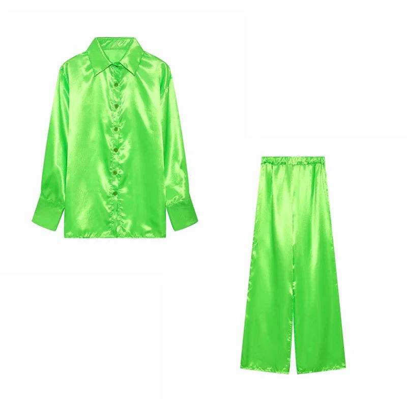 Conjunto Camisa e Calça Color - Sua Boutique