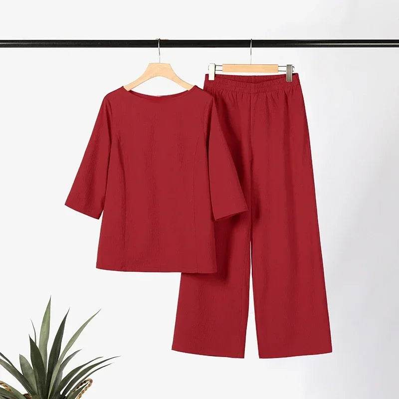 Conjunto Calça e Blusa Bruna - Sua Boutique