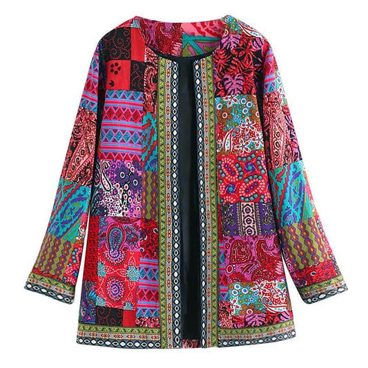 Blazer Étnico Glória - Sua Boutique