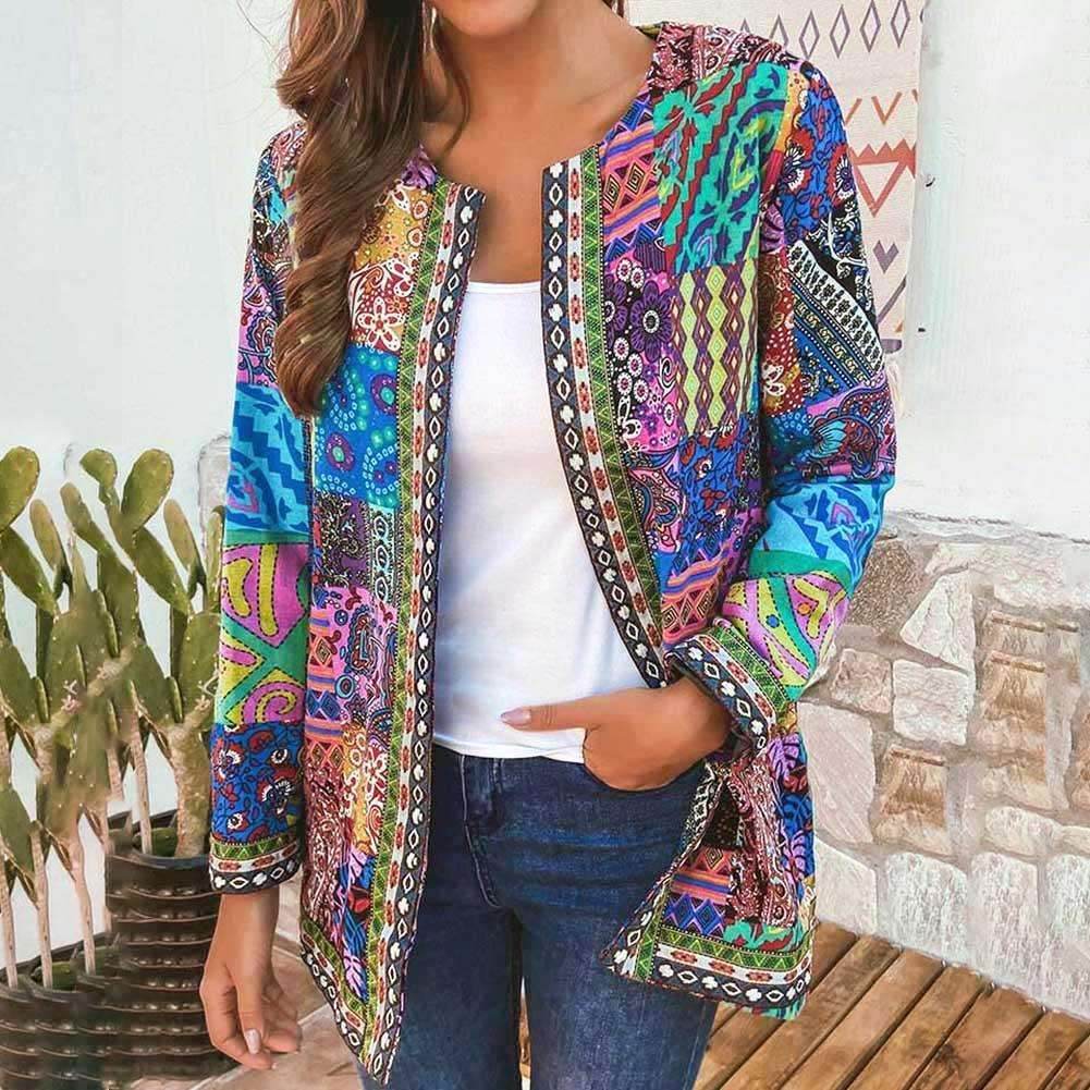 Blazer Étnico Glória - Sua Boutique