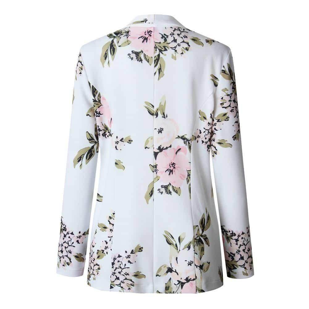 Blazer Long Floral - Sua Boutique