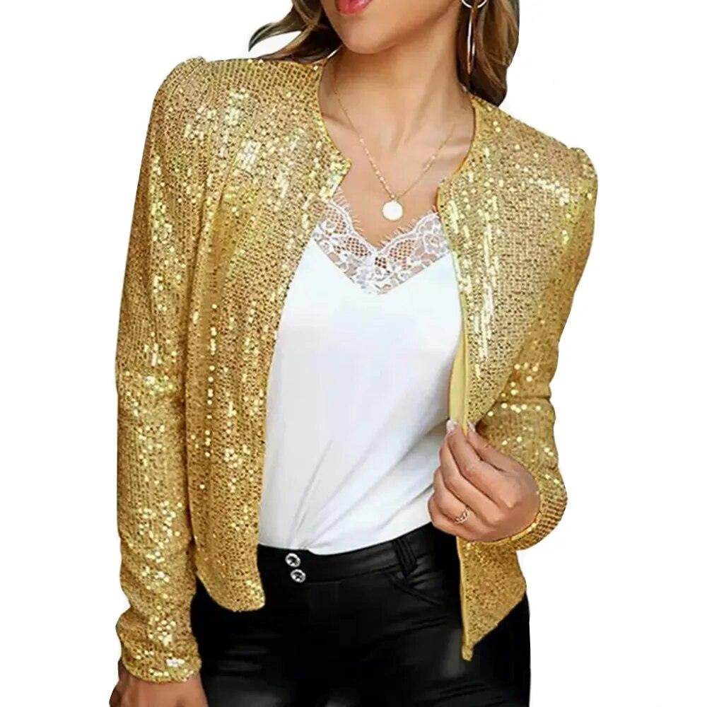 Blazer Shine Atenas - Sua Boutique