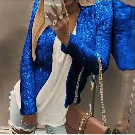Blazer Shine Atenas - Sua Boutique