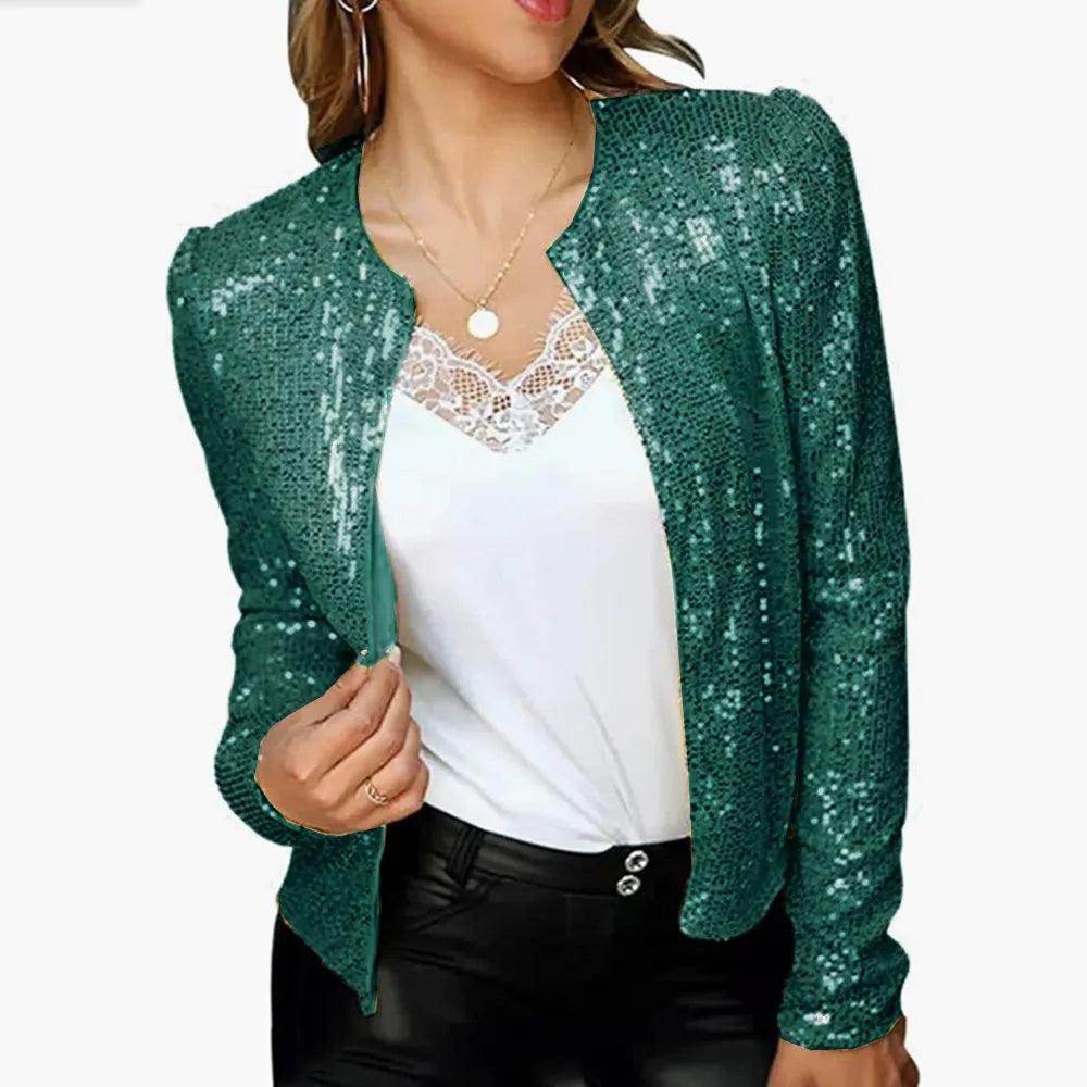 Blazer Shine Atenas - Sua Boutique