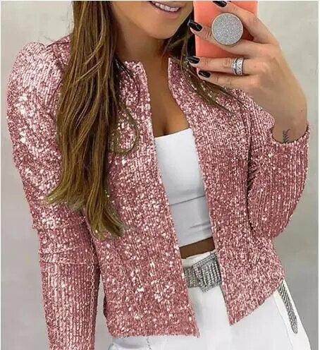 Blazer Shine Atenas - Sua Boutique