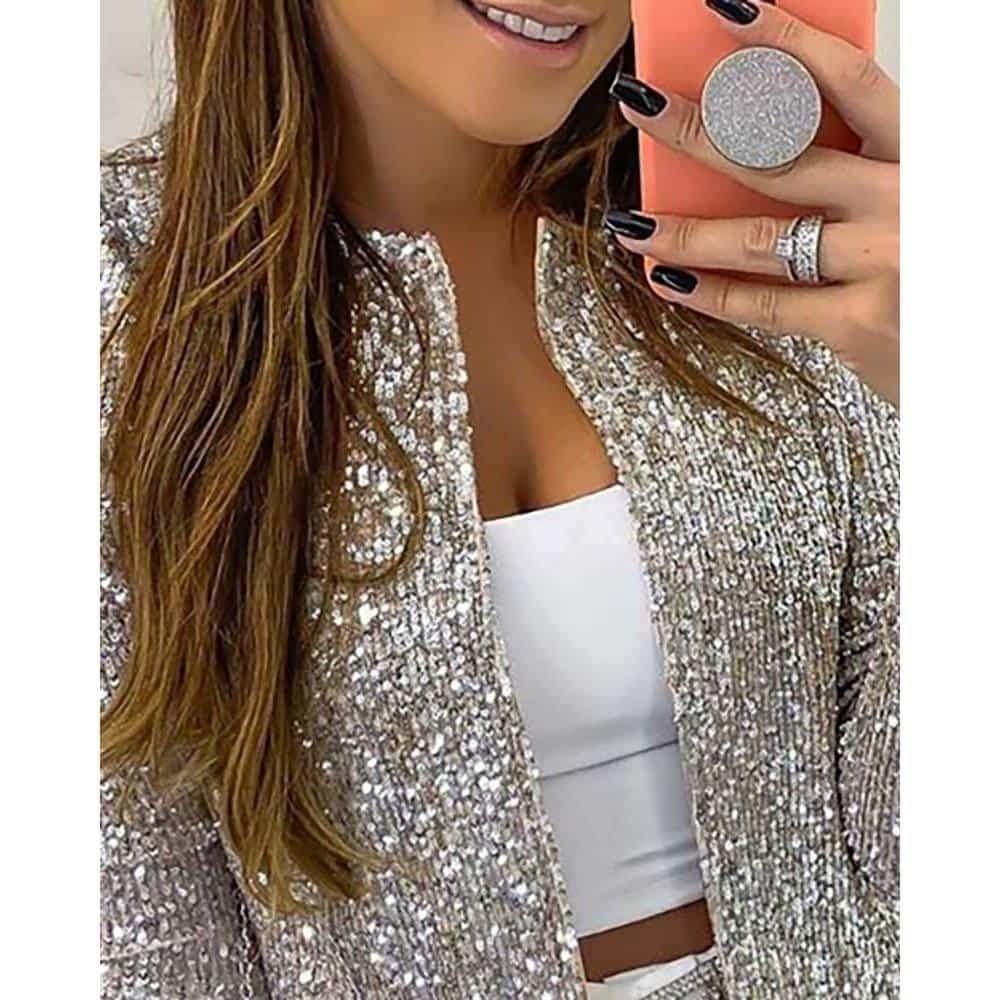 Blazer Slim Shine - Sua Boutique