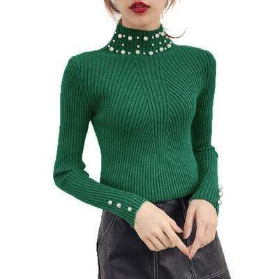 Blusa Manga longo com detalhes em Pérola - Sua Boutique