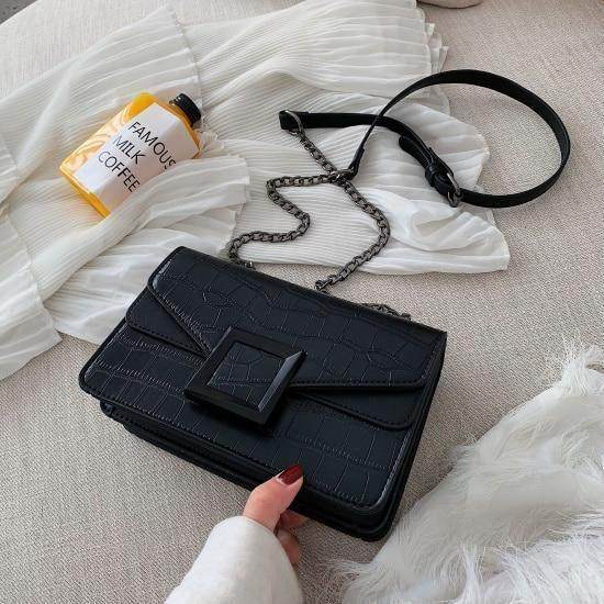 Bolsa Crossbody Croco - Sua Boutique