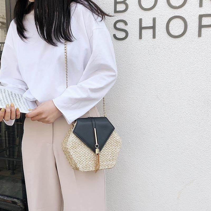 Bolsa Hexágono Aguilera - Sua Boutique