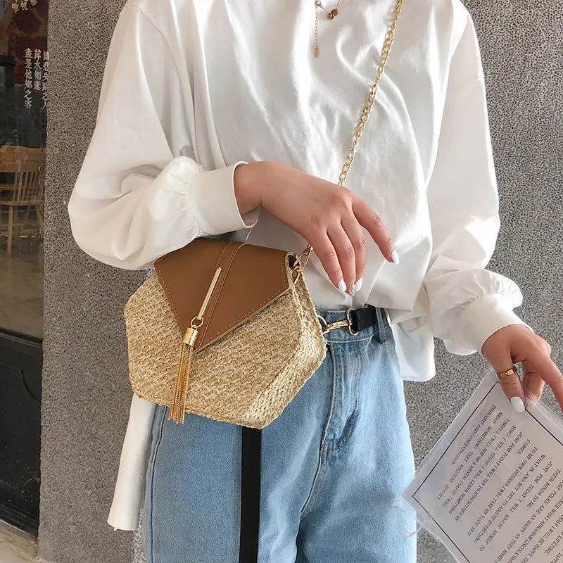 Bolsa Hexágono Aguilera - Sua Boutique