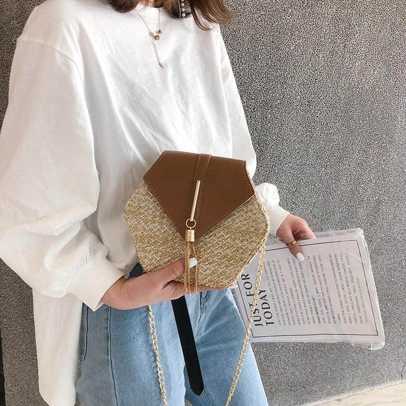 Bolsa Hexágono Aguilera - Sua Boutique