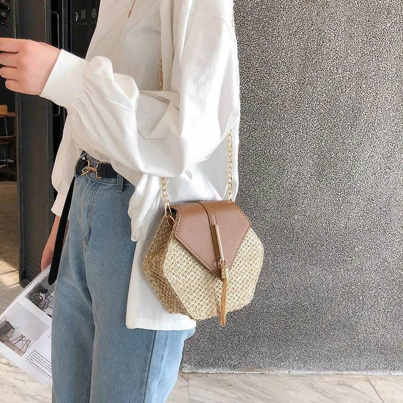 Bolsa Hexágono Aguilera - Sua Boutique