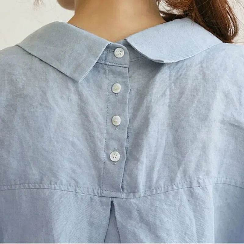 Camisa Linho Oversize - Sua Boutique