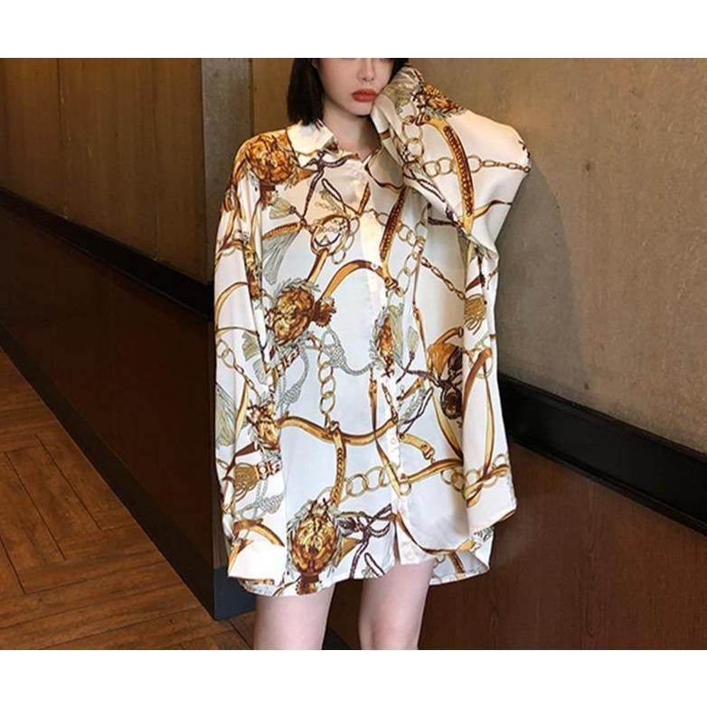 Camisa Long Chain - Sua Boutique