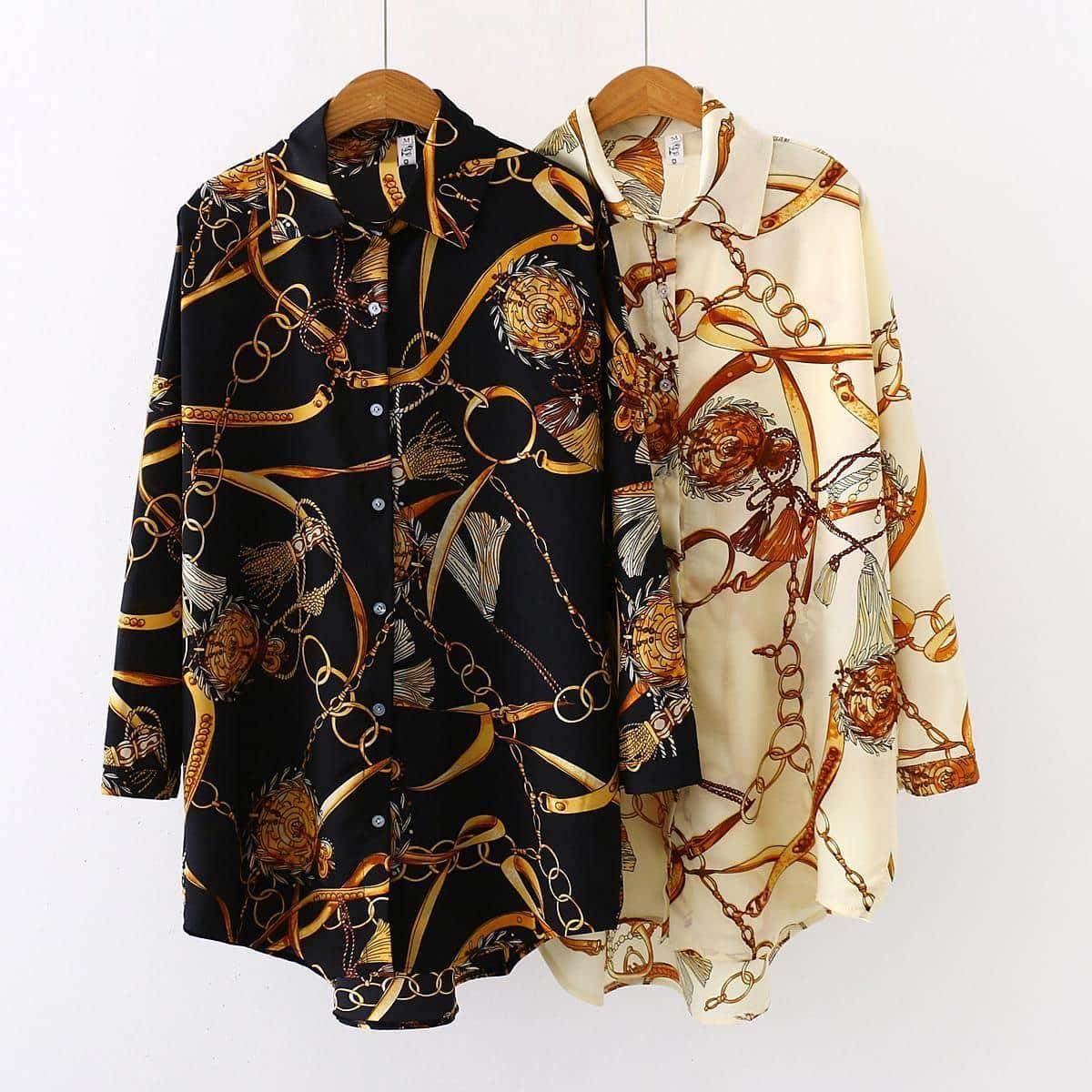Camisa Long Chain - Sua Boutique