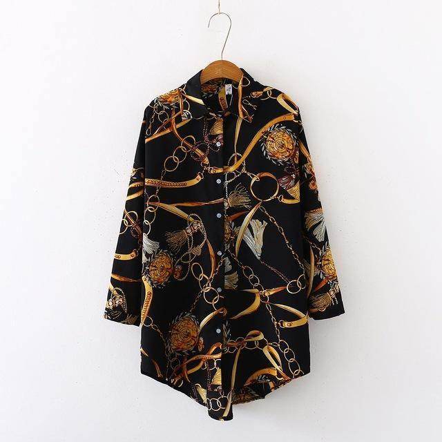 Camisa Long Chain - Sua Boutique
