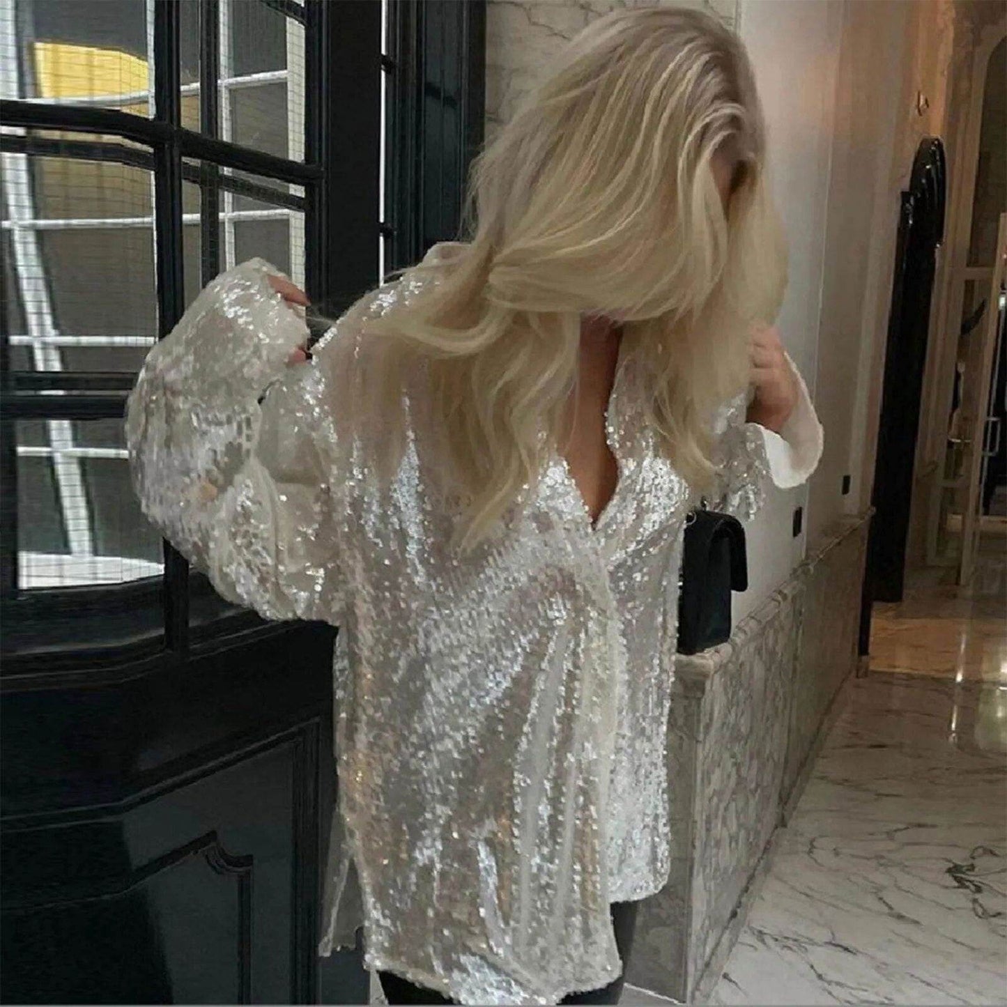Camisa Long Shine Sabrina - Sua Boutique
