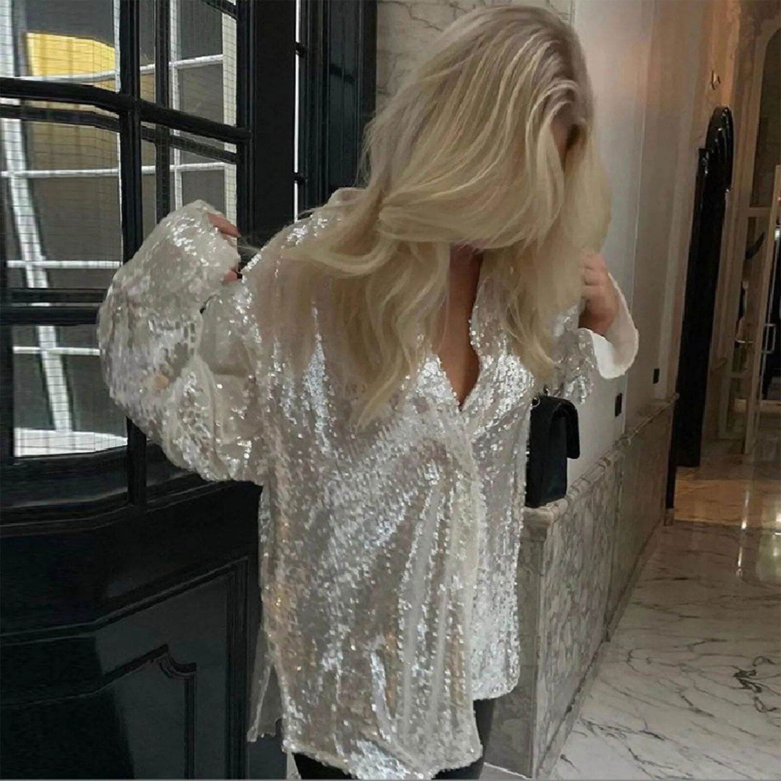 Camisa Long Shine Sabrina - Sua Boutique