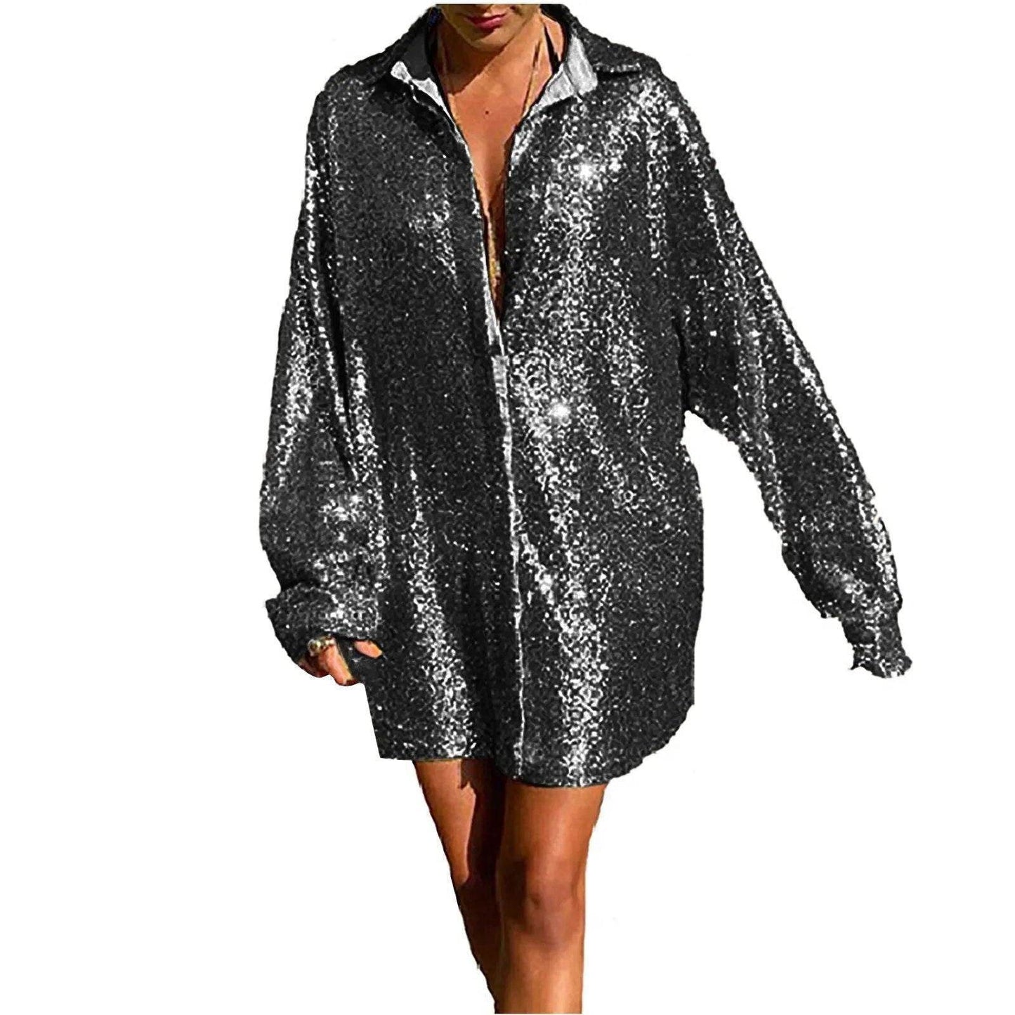 Camisa Long Shine Sabrina - Sua Boutique