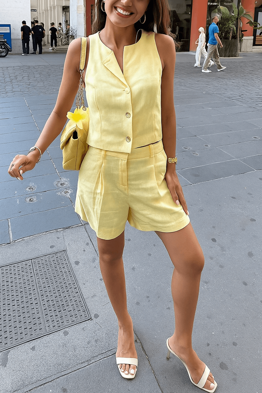 Conjunto Shorts e Blusa Amaro - Sua Boutique