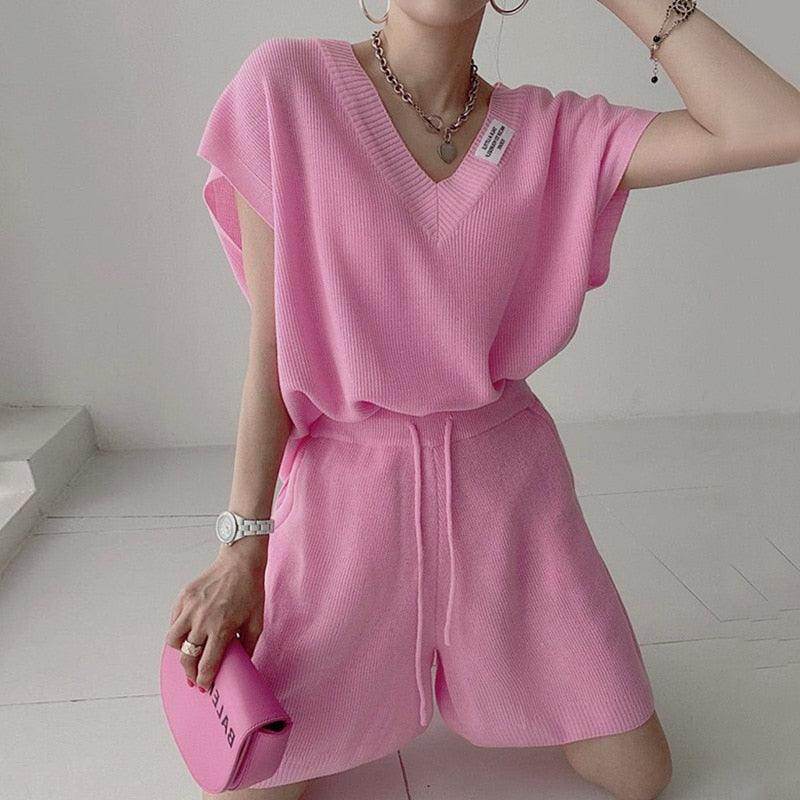 Conjunto Blusa e Shorts Melaine - Sua Boutique