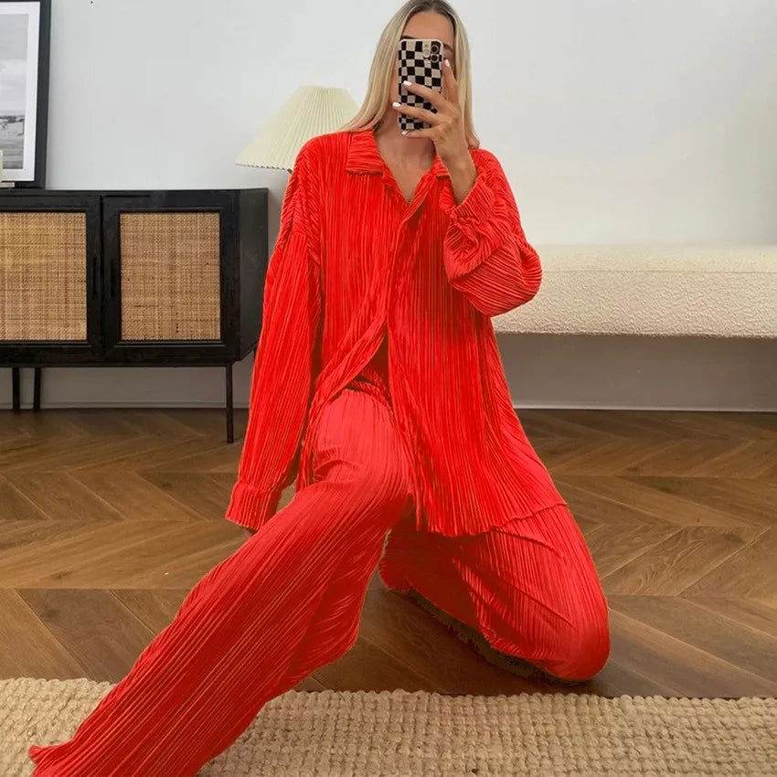 Conjunto Calça e Camisa Francesca - Sua Boutique