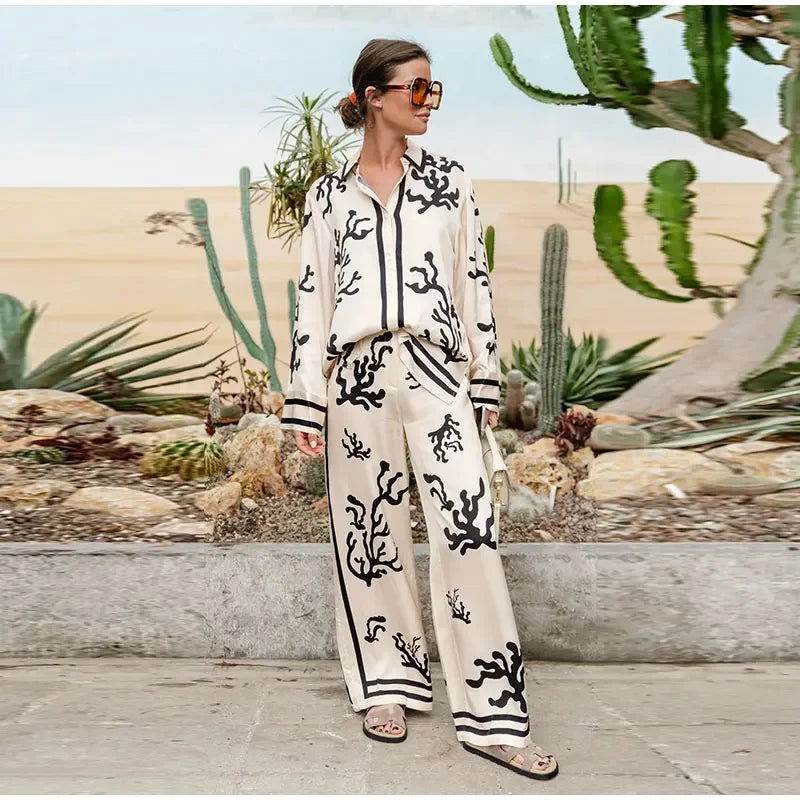 Conjunto Calça e Camisa Malu - Sua Boutique