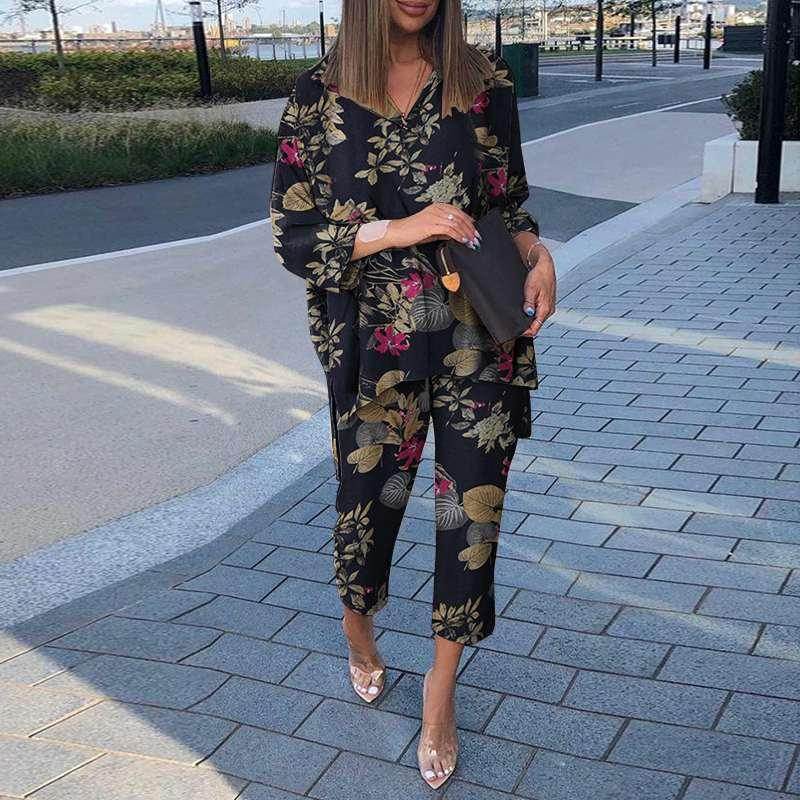 Conjunto Floral Jaci - Sua Boutique
