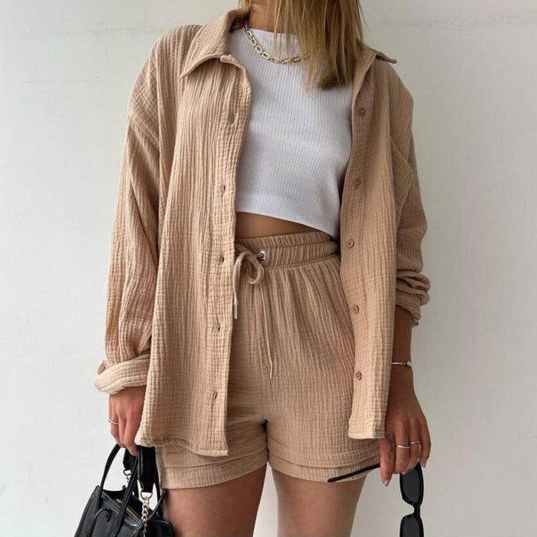Conjunto Shorts e Camisa April - Sua Boutique