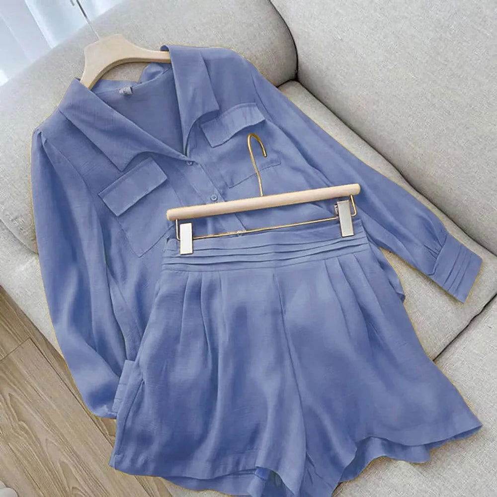 Conjunto Shorts e Camisa Bayan - Sua Boutique