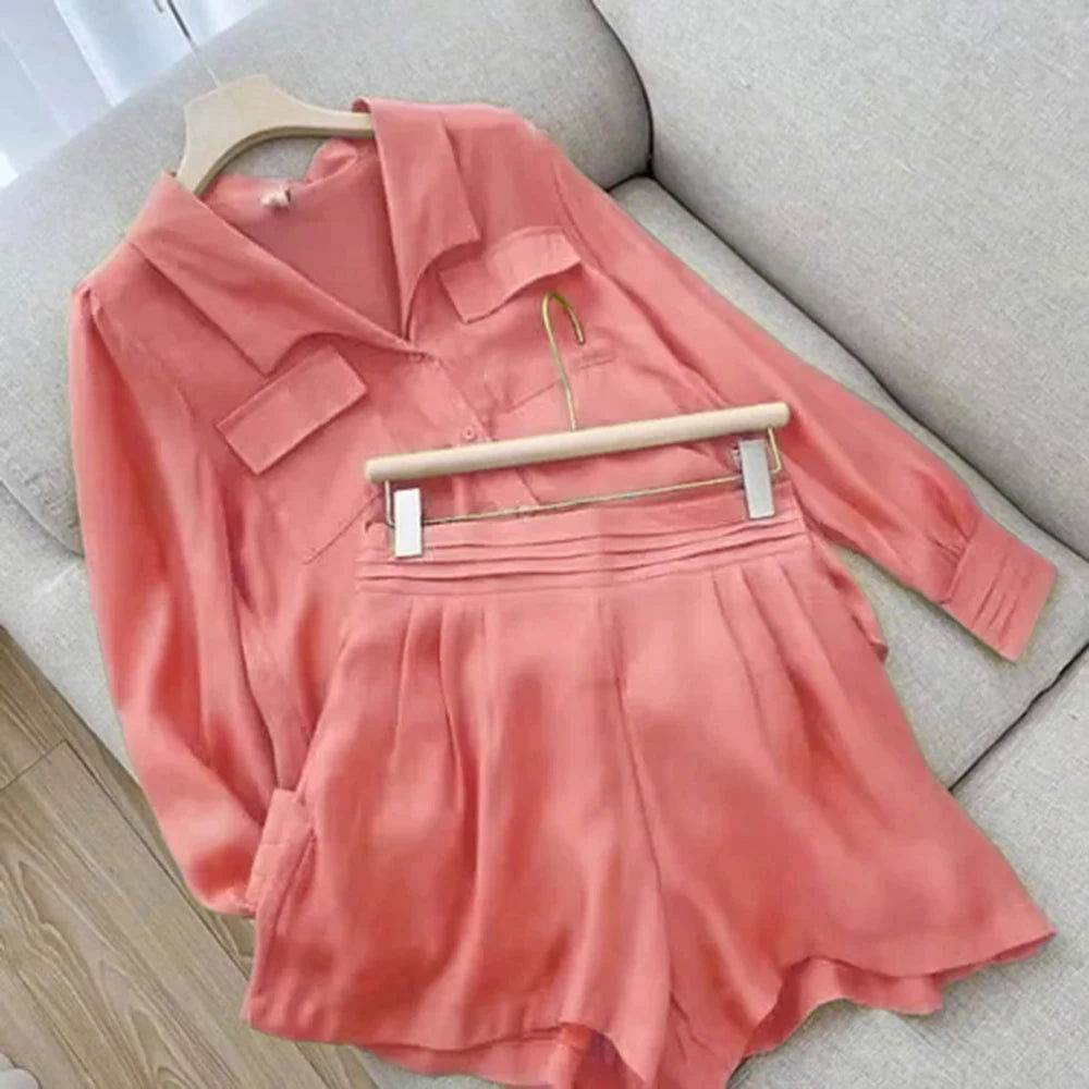 Conjunto Shorts e Camisa Bayan - Sua Boutique