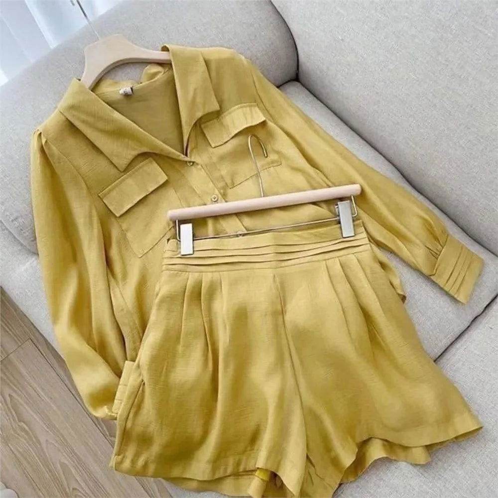 Conjunto Shorts e Camisa Bayan - Sua Boutique