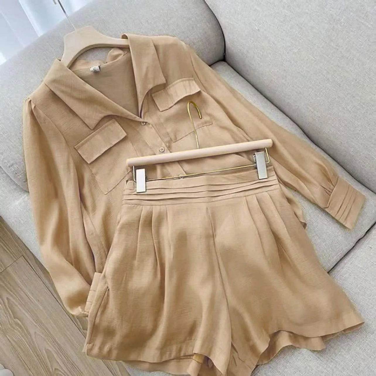 Conjunto Shorts e Camisa Bayan - Sua Boutique