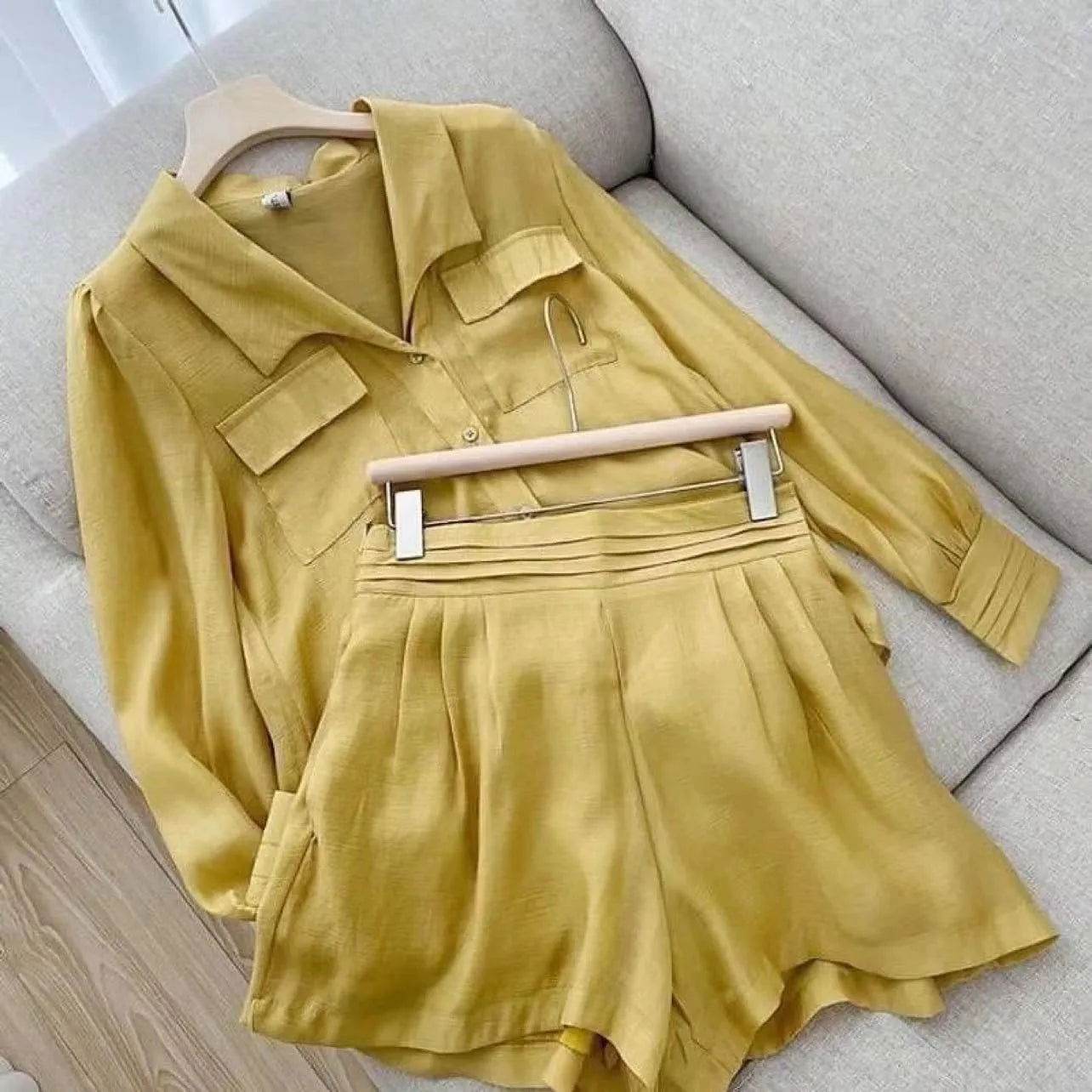 Conjunto Shorts e Camisa Bayan - Sua Boutique