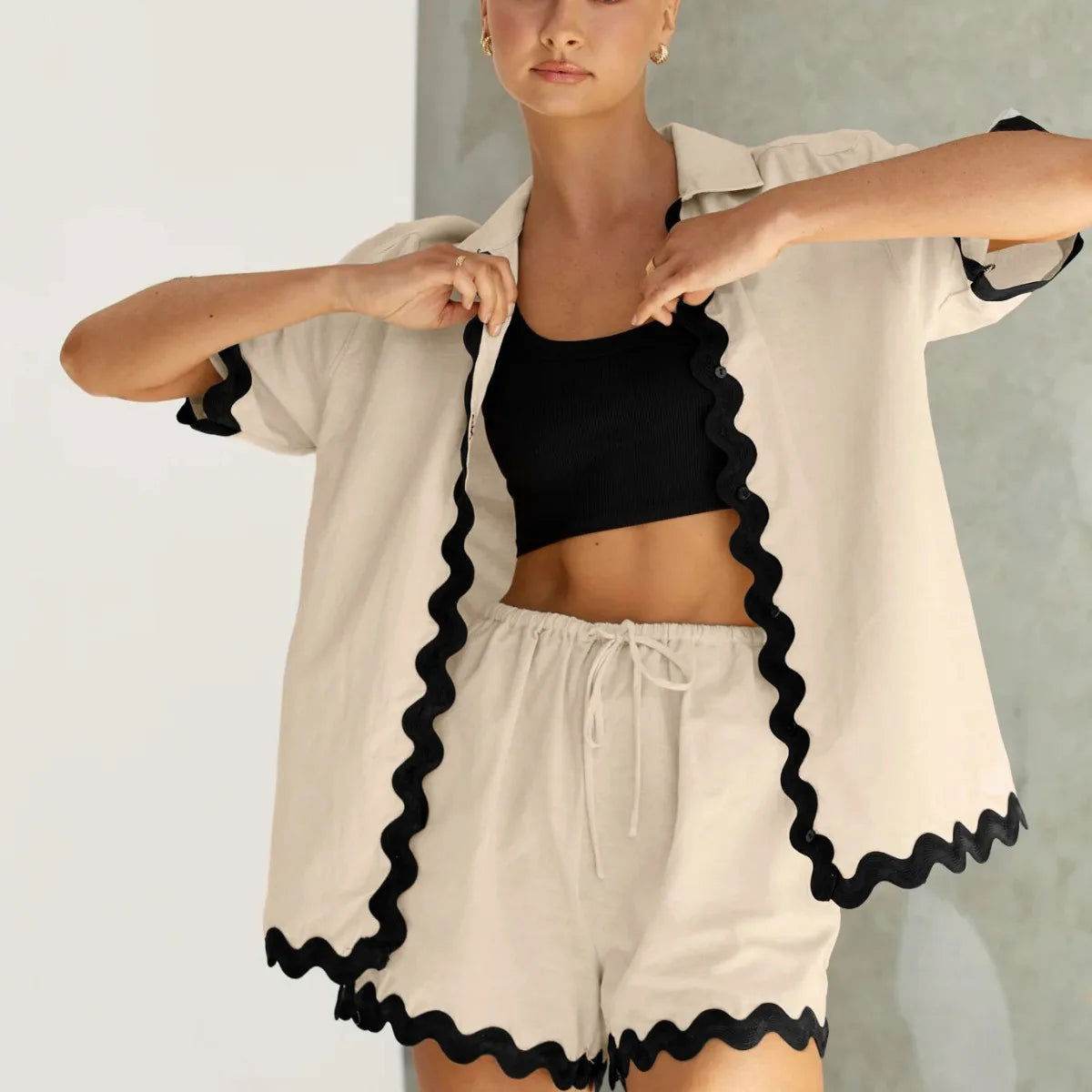 Conjunto Shorts e Camisa Deusa - Sua Boutique
