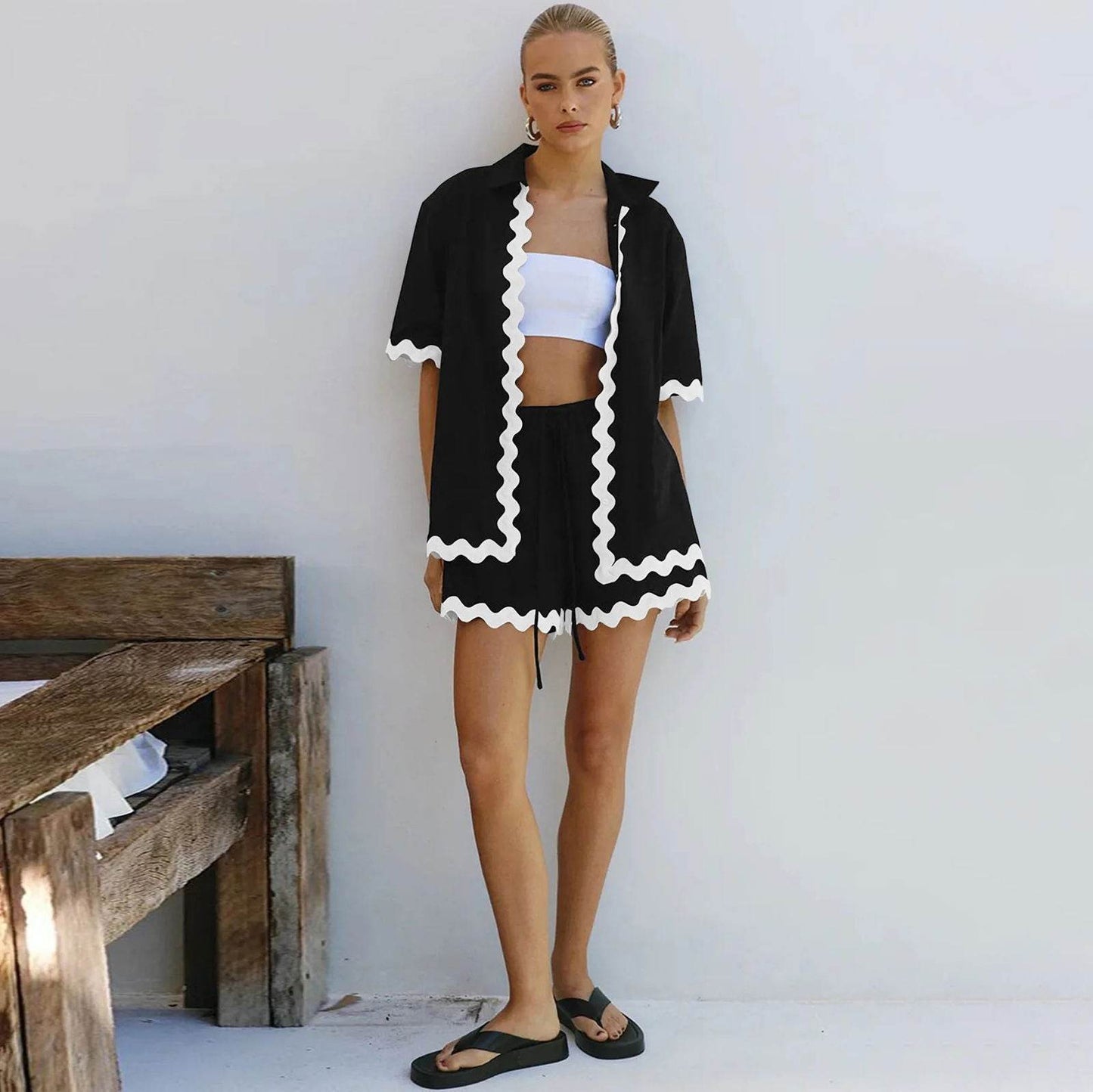 Conjunto Shorts e Camisa Deusa - Sua Boutique