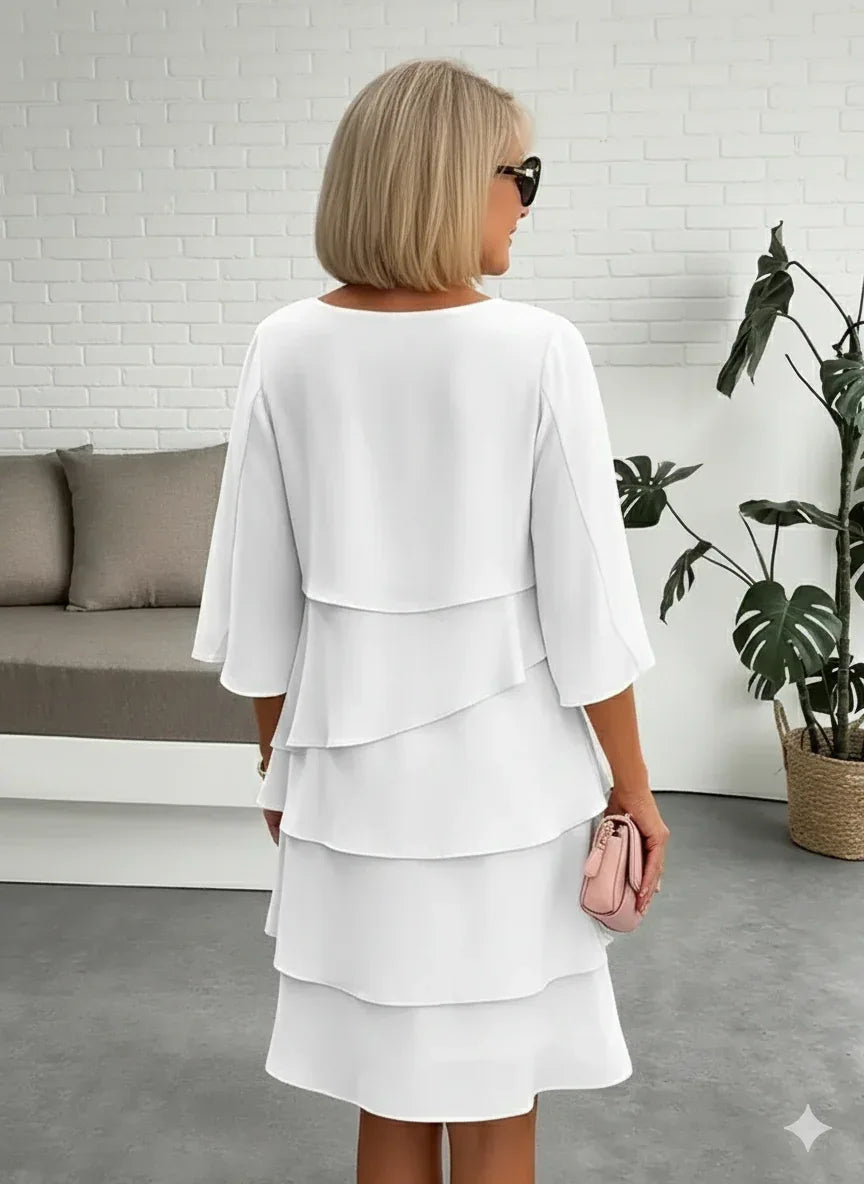 Vestido Chiffon Melina - Sua Boutique