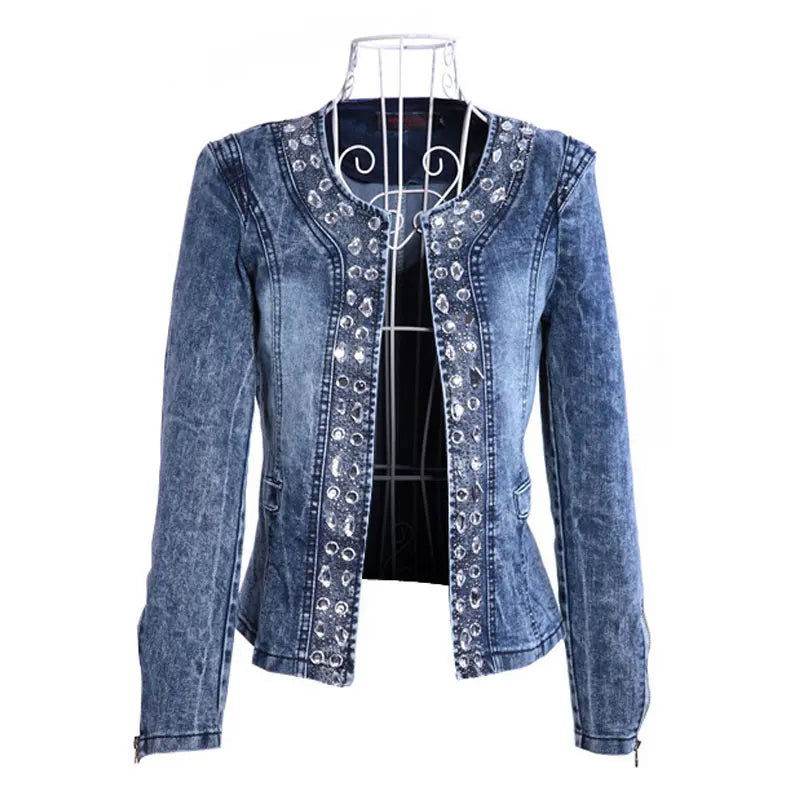 Jaqueta Denin Shine - Sua Boutique