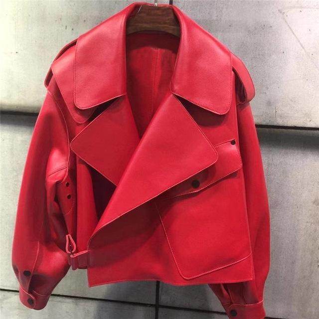 Jaqueta Vintage Couro Ecológico - Sua Boutique
