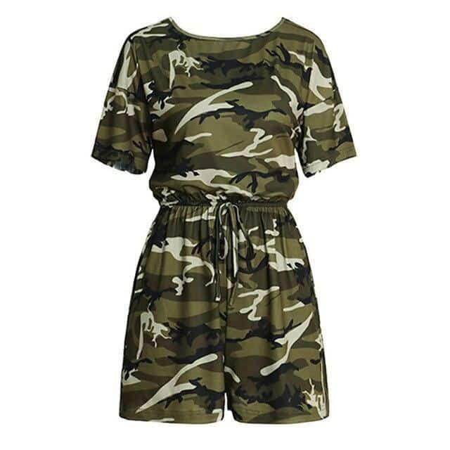 Macacão Camuflado Streetwear - Sua Boutique