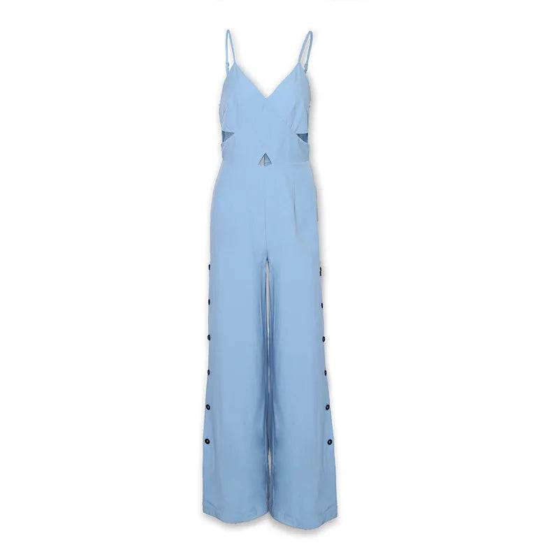 Macacão Feminino Decote Transpassado - Sua Boutique