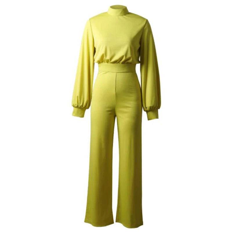Macacão Feminino Mangas Bufantes - Sua Boutique