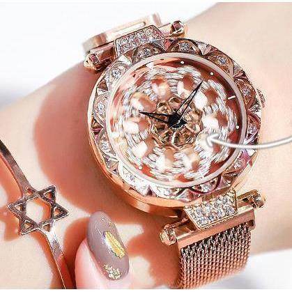 Relógio Feminino Diamond Quartzo - Sua Boutique