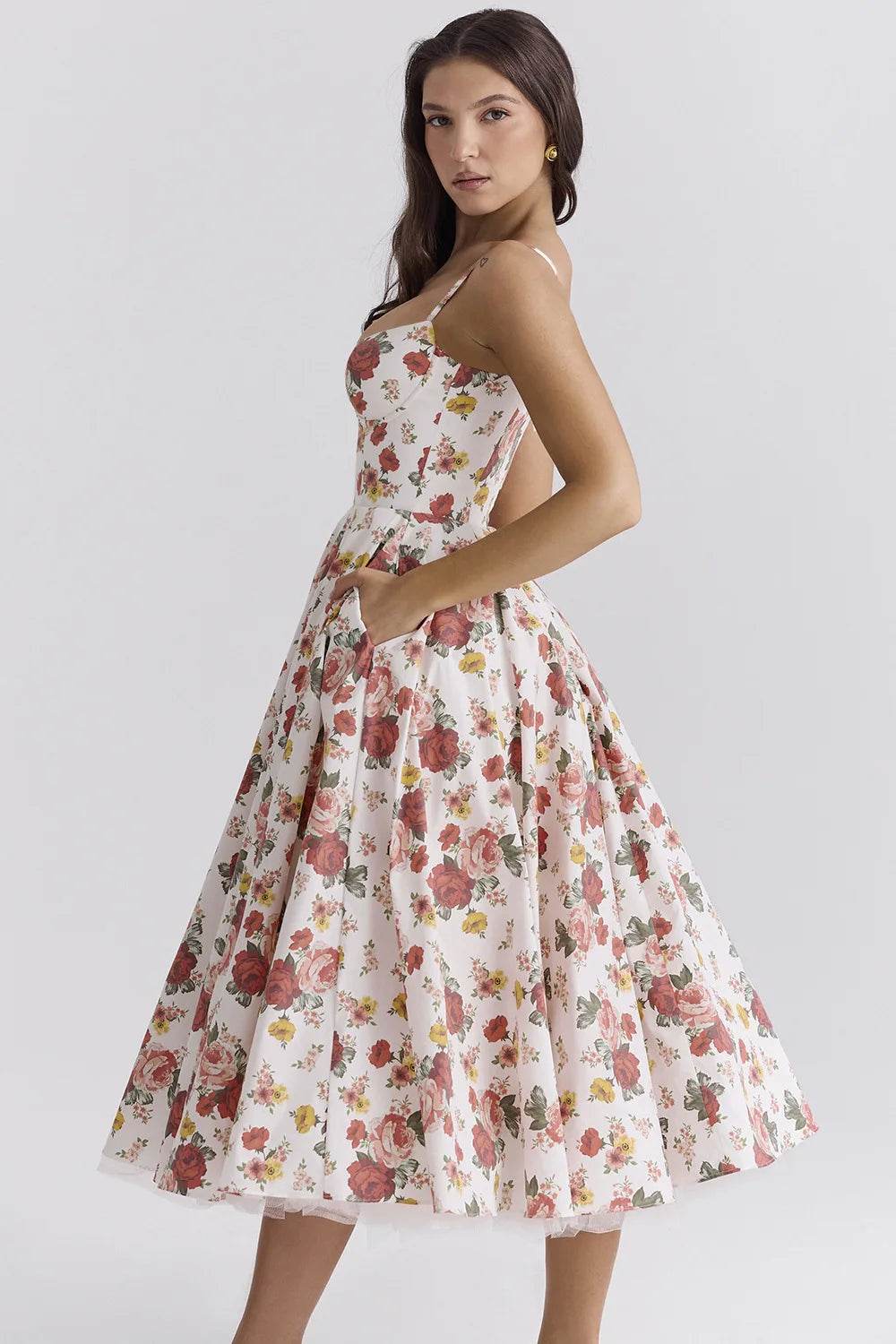 Vestido Midi Lady - Sua Boutique