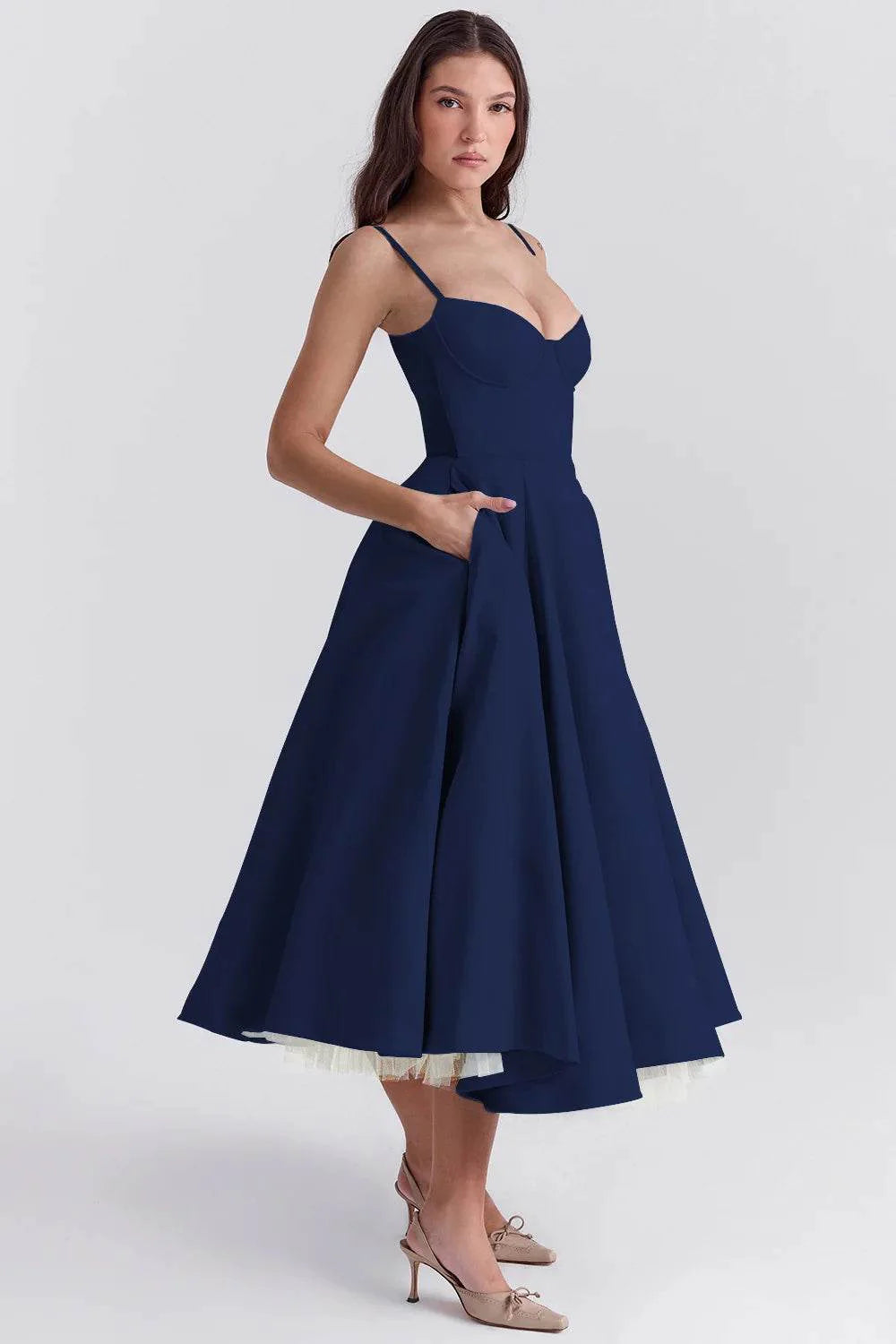 Vestido Midi Lady - Sua Boutique